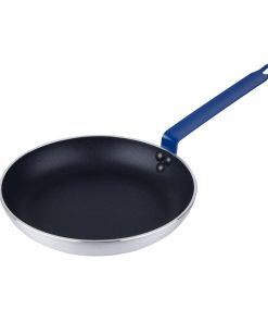 Hygiplas Aluminium Non-stick Teflon Platinum Plus Frying Pan with Blue Handle 28cm (HT972)