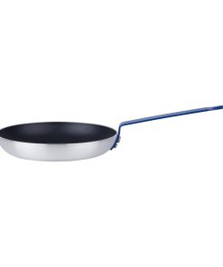 Hygiplas Aluminium Non-stick Teflon Platinum Plus Frying Pan with Blue Handle 28cm (HT972)