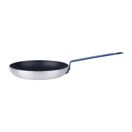 Hygiplas Aluminium Non-stick Teflon Platinum Plus Frying Pan with Blue Handle 28cm (HT972)