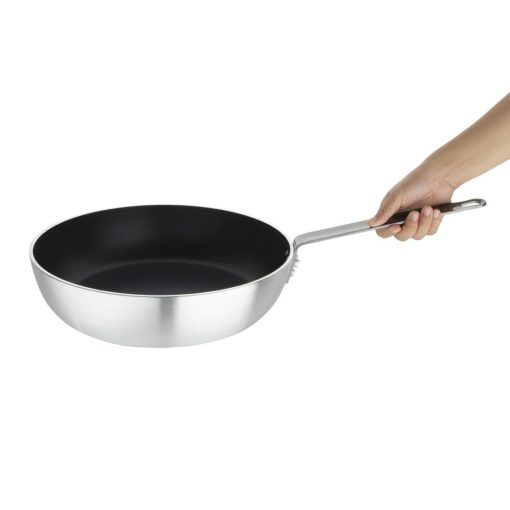 Vogue Aluminium Non-stick Teflon Platinum Plus Saute Pan 32cm (HT989)