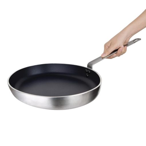 Vogue Aluminium Non-stick Teflon Platinum Plus Oval Frying Pan 40cm (HT992)