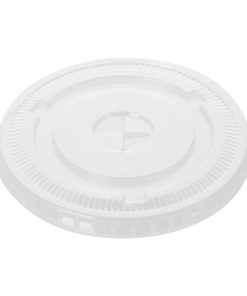 Fiesta Recyclable rPET Flat Lids for 12-16-20oz Cups Pack 400 (HU062)