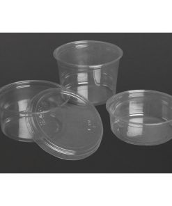 Fiesta Recyclable rPET Deli Cups 225ml-8oz 300 Pack (HU064)