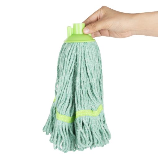 Jantex Deck Mop Head Green Stripe 200g (HX246)