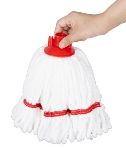 Jantex Microfibre Mop Head Red Stripe 150g (HX249)