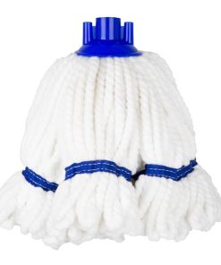 Jantex Microfibre Mop Head Blue Stripe 150g (HX250)