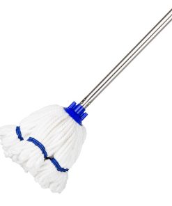 Jantex Microfibre Mop Head Blue Stripe 150g (HX250)