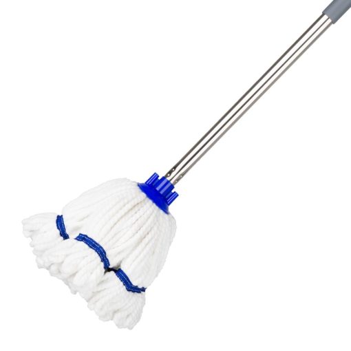 Jantex Microfibre Mop Head Blue Stripe 150g (HX250)