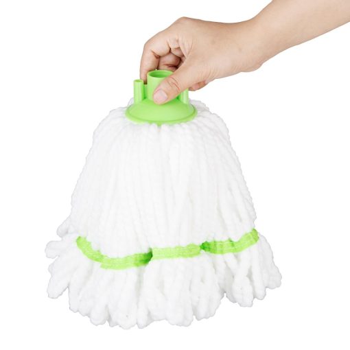 Jantex Microfibre Mop Head Green Stripe 150g (HX251)