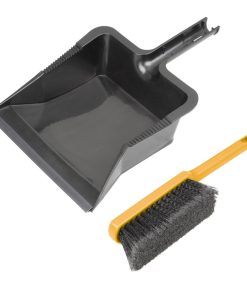 Jantex Heavy Duty Dustpan and Brush set (HX384)