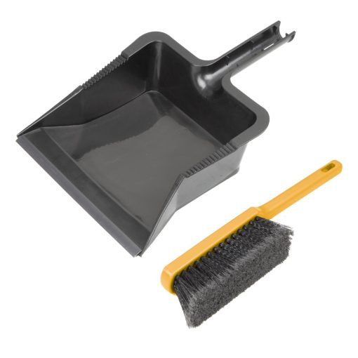 Jantex Heavy Duty Dustpan and Brush set (HX384)