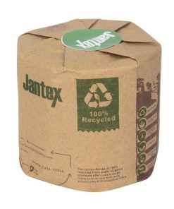 Jantex Green 100 Recycled Wrapped Toilet Roll 3ply 260 Sheets 36 Pack (HX934)