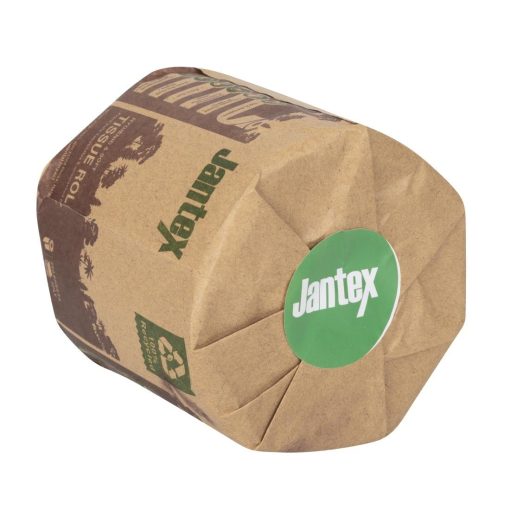 Jantex Green 100 Recycled Wrapped Toilet Roll 3ply 260 Sheets 36 Pack (HX934)