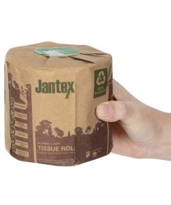 Jantex Green 100 Recycled Wrapped Toilet Roll 3ply 260 Sheets 36 Pack (HX934)