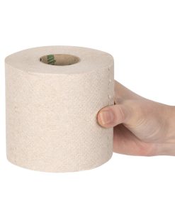 Jantex Green 100 Recycled Wrapped Toilet Roll 3ply 260 Sheets 36 Pack (HX934)