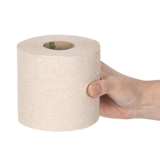 Jantex Green 100 Recycled Wrapped Toilet Roll 3ply 260 Sheets 36 Pack (HX934)