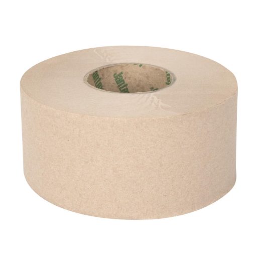 Jantex Green 100 Recycled Mini Jumbo Roll Refill 2ply - 150m Pack 12 (HX939)