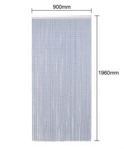 EazyZap Chain Door Fly Screen - Blue (HX949)