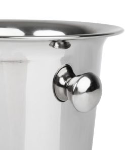 Olympia Mini Fluted Ice Bucket Stainless Steel (HY516)