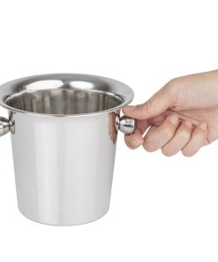 Olympia Mini Fluted Ice Bucket Stainless Steel (HY516)