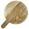 Olympia Round Handled Display Stand Mango Wood with Metal Legs 400x300x80mm (HY754)