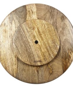 Olympia Revolving Cake Stand Mango Wood 330mm (HY756)