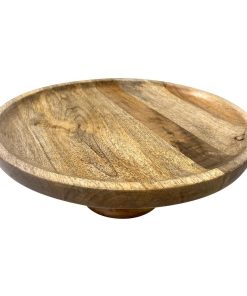 Olympia Cake Stand Mango Wood 330x120mm (HY757)