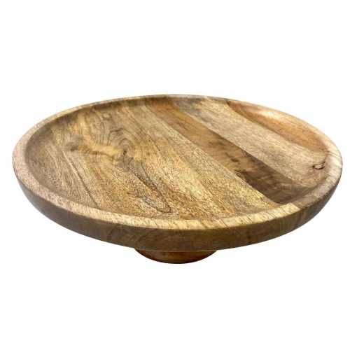 Olympia Cake Stand Mango Wood 330x120mm (HY757)