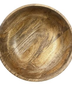 Olympia Footed Bowl Mango Wood 280mm (HY758)