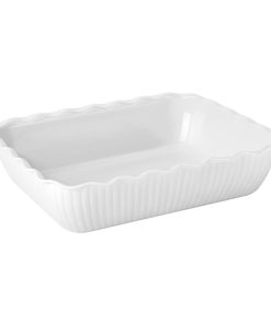 Olympia Kristallon Large Salad Crock - White (HY801)