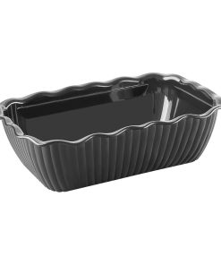 Olympia Kristallon Medium Salad Crock - Black (HY803)