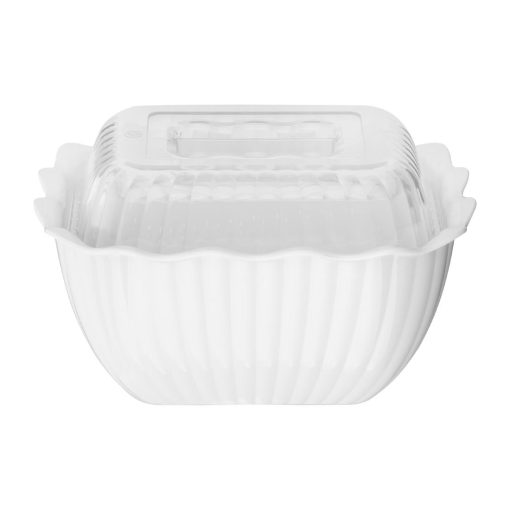 Olympia Kristallon Small Salad Crock - White (HY807)