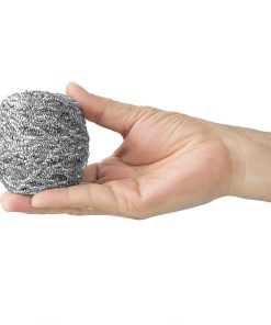 Jantex Stainless Steel Scourers 10 Pack (HZ168)