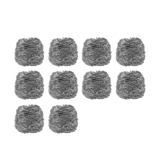 Jantex Stainless Steel Scourers 10 Pack (HZ168)