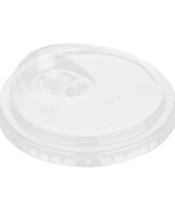 Fiesta Recyclable rPET Strawless Lids for 12-16-20oz Cups 400 Pack (HZ230)