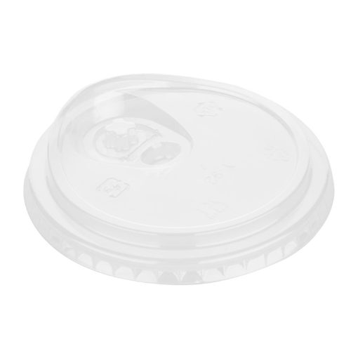 Fiesta Recyclable rPET Strawless Lids for 12-16-20oz Cups 400 Pack (HZ230)