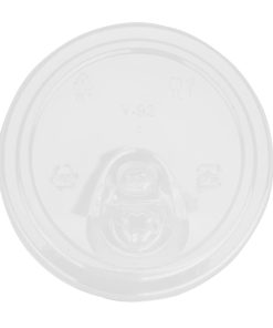 Fiesta Recyclable rPET Strawless Lids for 12-16-20oz Cups 400 Pack (HZ230)