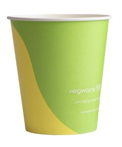 Vegware Paper Cold Cups 89-Series 10oz-200ml Pack of 1000 (HZ939)