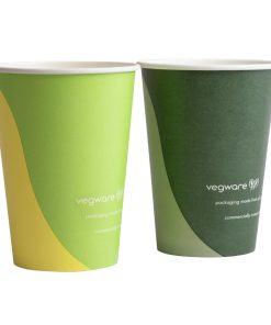 Vegware Paper Cold Cups 89-Series 12oz-360ml Pack of 1000 (HZ940)