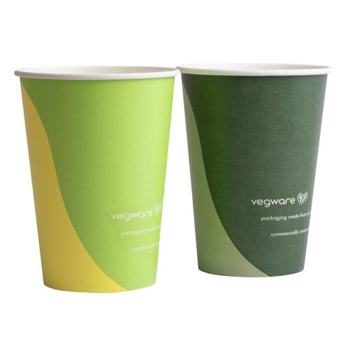 Vegware Paper Cold Cups 89-Series 12oz-360ml Pack of 1000 (HZ940)