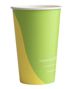 Vegware Paper Cold Cups 89-Series 16oz-400ml Pack of 1000 (HZ941)