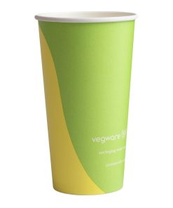 Vegware Paper Cold Cups 89-Series 20oz-500ml Pack of 1000 (HZ942)