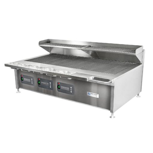 Synergy Grill ST1500 Trilogy Grill with Garnish Rail and Slow Cook Shelf Nat Gas (JA960)