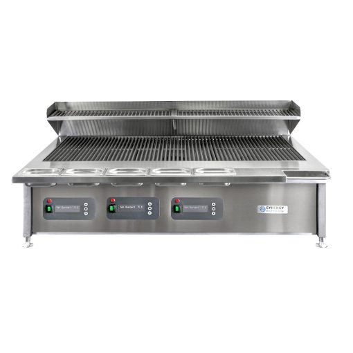 Synergy Grill ST1500 Trilogy Grill with Garnish Rail and Slow Cook Shelf Nat Gas (JA960)