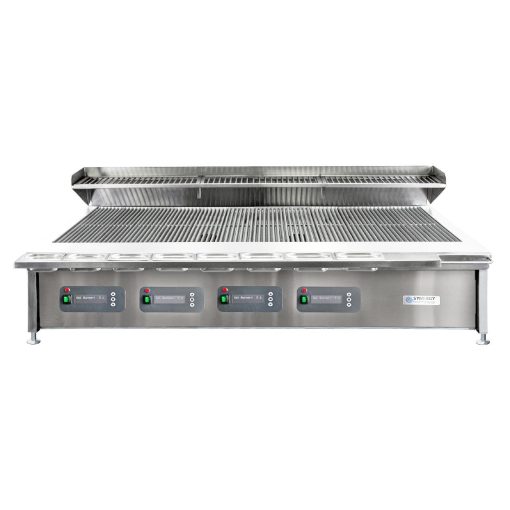 Synergy Grill ST1700 Trilogy Grill with Garnish Rail and Slow Cook Shelf Nat Gas (JA961)