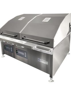 Synergy CharGo STCGO900 Chargrill Oven with 2 Lids Slow Cook Shelves and Garnish Rail (JA963)