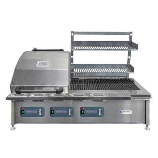 Synergy CharGo STCGO1300 Chargrill Oven with Lid and Slow Cook Shelf (JA965)