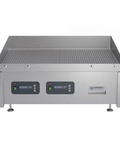 Synergy GRID900E-R Electric Griddle with Ribbed Mild Steel Top and Garnish Rail (JA970)