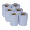 Nisbets Essentials Centrefeed Blue Rolls 2-Ply 320 Sheets 6 pack (SA836)