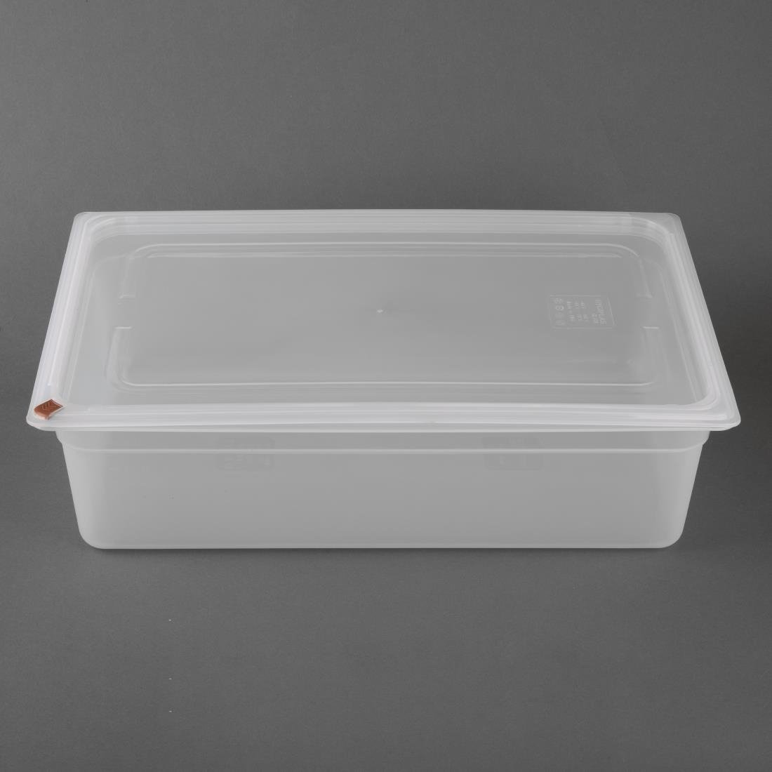 Hygiplas Click Polypropylene 1-1 Gastronorm Tray 150mm Pack 2 (FZ087)